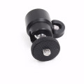 Mini Ball Head tripod 360 Degree Swivel Camera Tripod LED Light Flash Bracket Holder Mount 1/4 Adapter Cradle